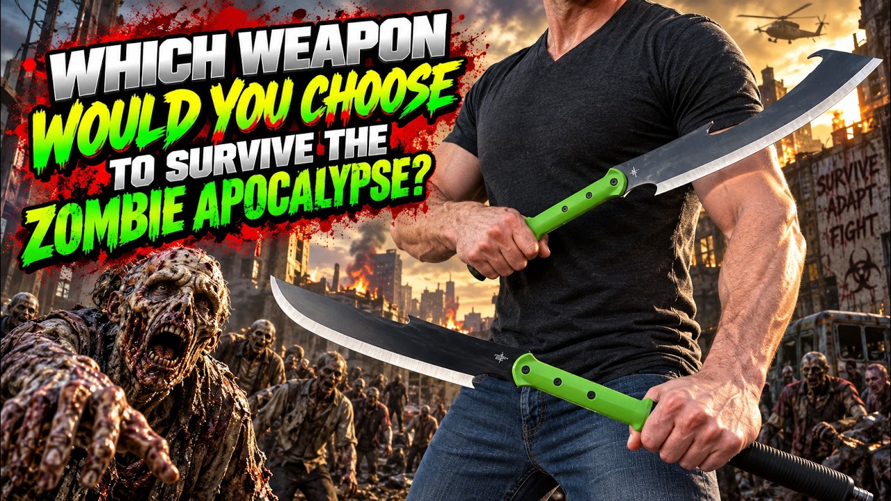 Which Weapon Would You Choose to Survive the Zombie Apocalypse?