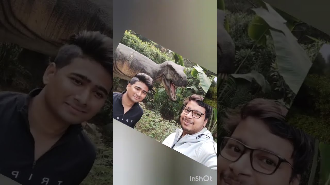 Jurassic park at Janeshwar mishra park lucknow 