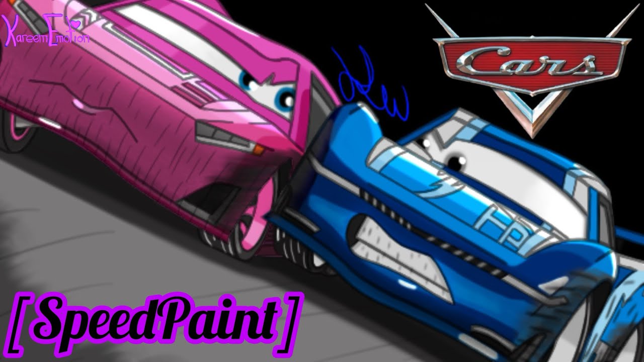 [SpeedPaint] Triple the Tank; Dent the Coat (Pixar Cars)