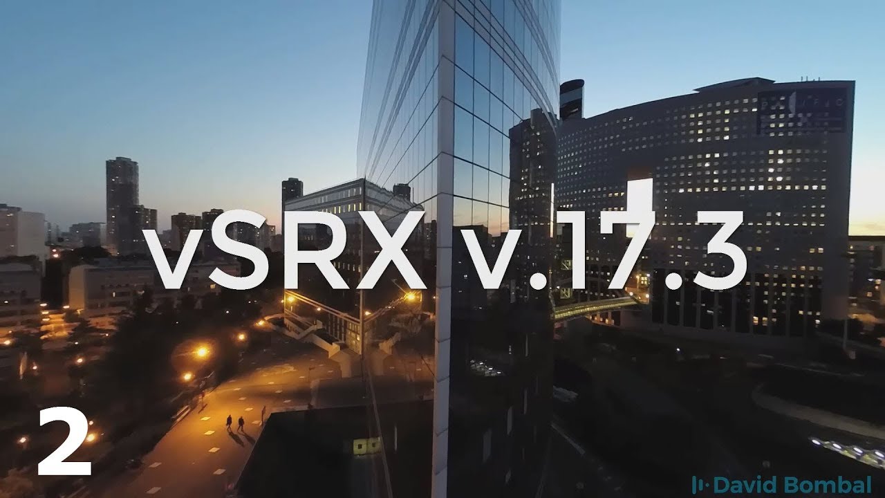 GNS3 Talks: Juniper 17.3 vSRX  appliance: Import and integrate with GNS3 networks (Part 2)