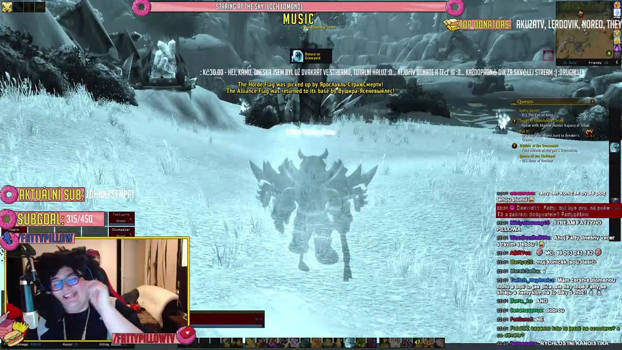 FattyPillow 31:40 Příběh Jak začal s wowkem :) a Noční Pohodka 30.4.2015 22h20m05s