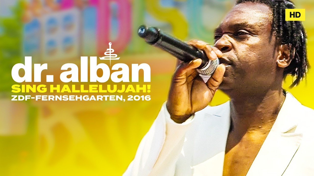 Dr. Alban - Sing Hallelujah (ZDF-Fernsehgarten, 5th June, 2016)
