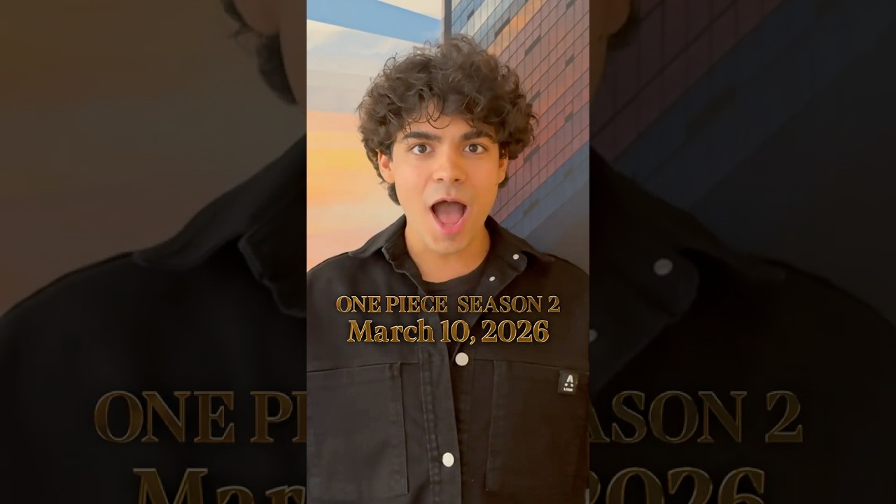 I&ntilde;aki Godoy announces the official release date for the ONE PIECE Live Action series season 2!