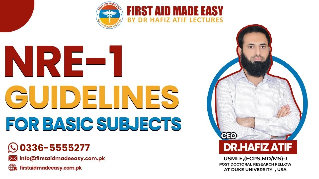 Basic Subjects for NLE 2025 ✅ | High-Yield Plan by Dr. Hafiz Atif