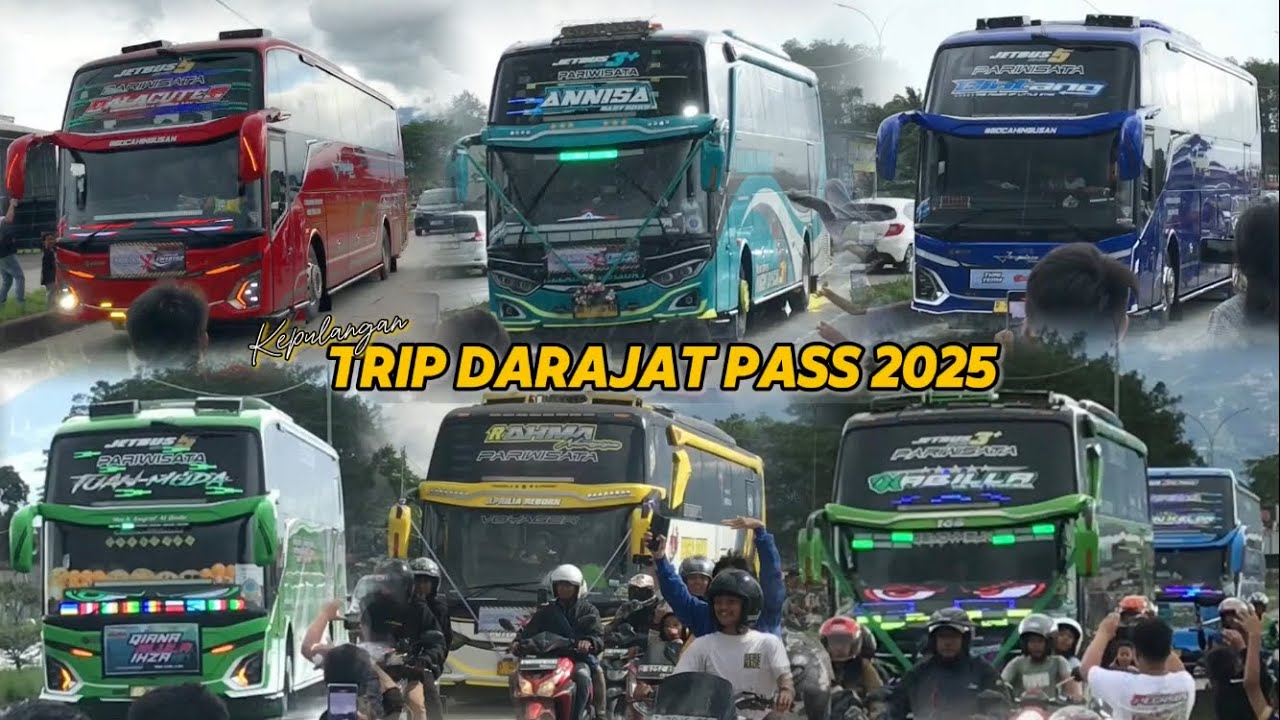 TETAP RAME HUNTING BUS KEPULANGAN TRIP DARAJAT PASS GARUT