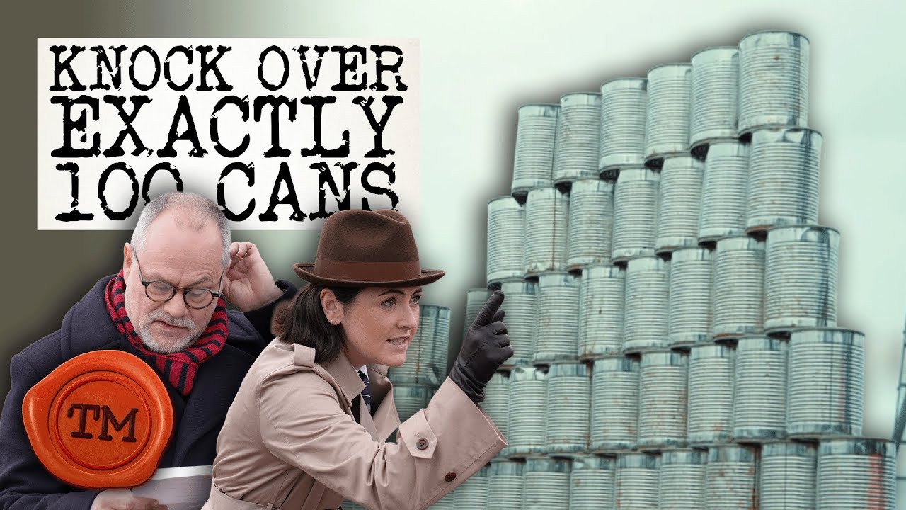 Knock Over EXACTLY 100 Cans | Full Task | Taskmaster