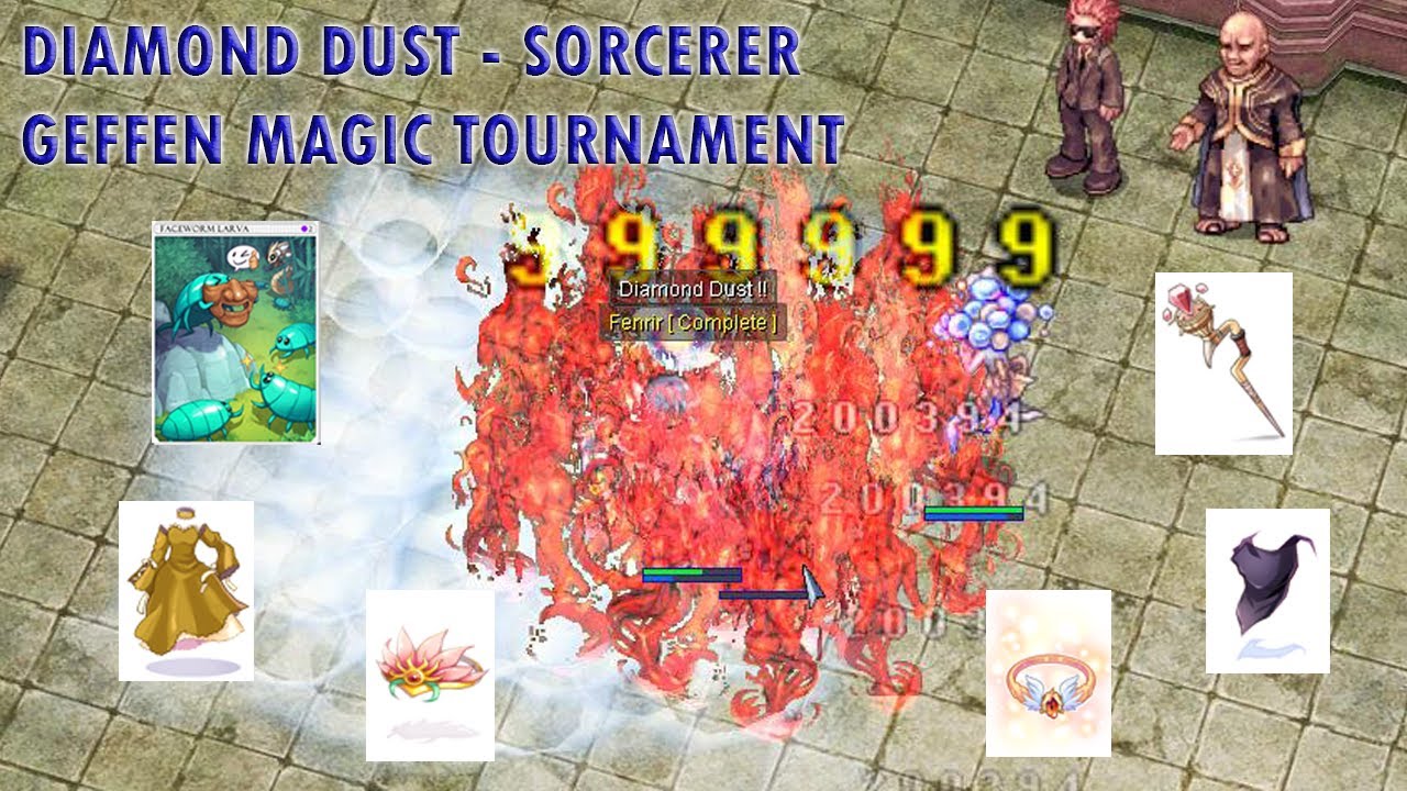 1M Diamond Dust Sorcerer vs Fenrir GMT iRO Chaos