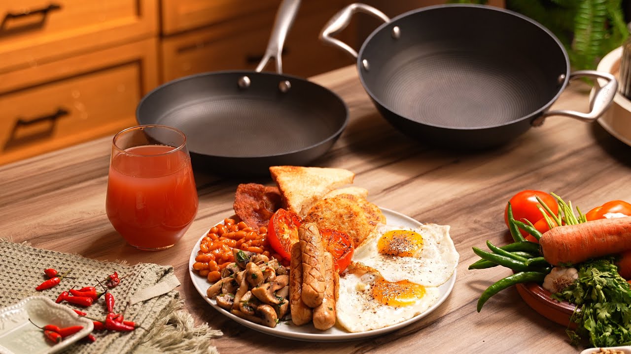 How I Made the Perfect English Breakfast in One Pan!  @StahlKitchens #breakfast #easyrecipes