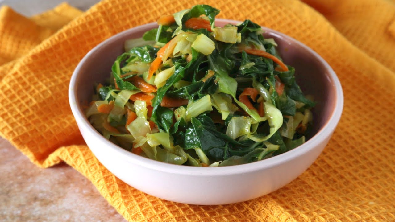 Cabbage and spinach recipe