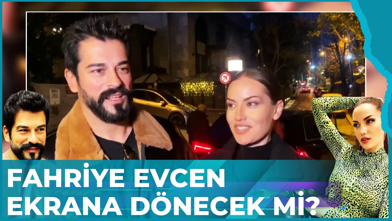 Fahriye Evcen ve Burak Özçivit Kameralarımıza Yakalandı | Gazete Magazin