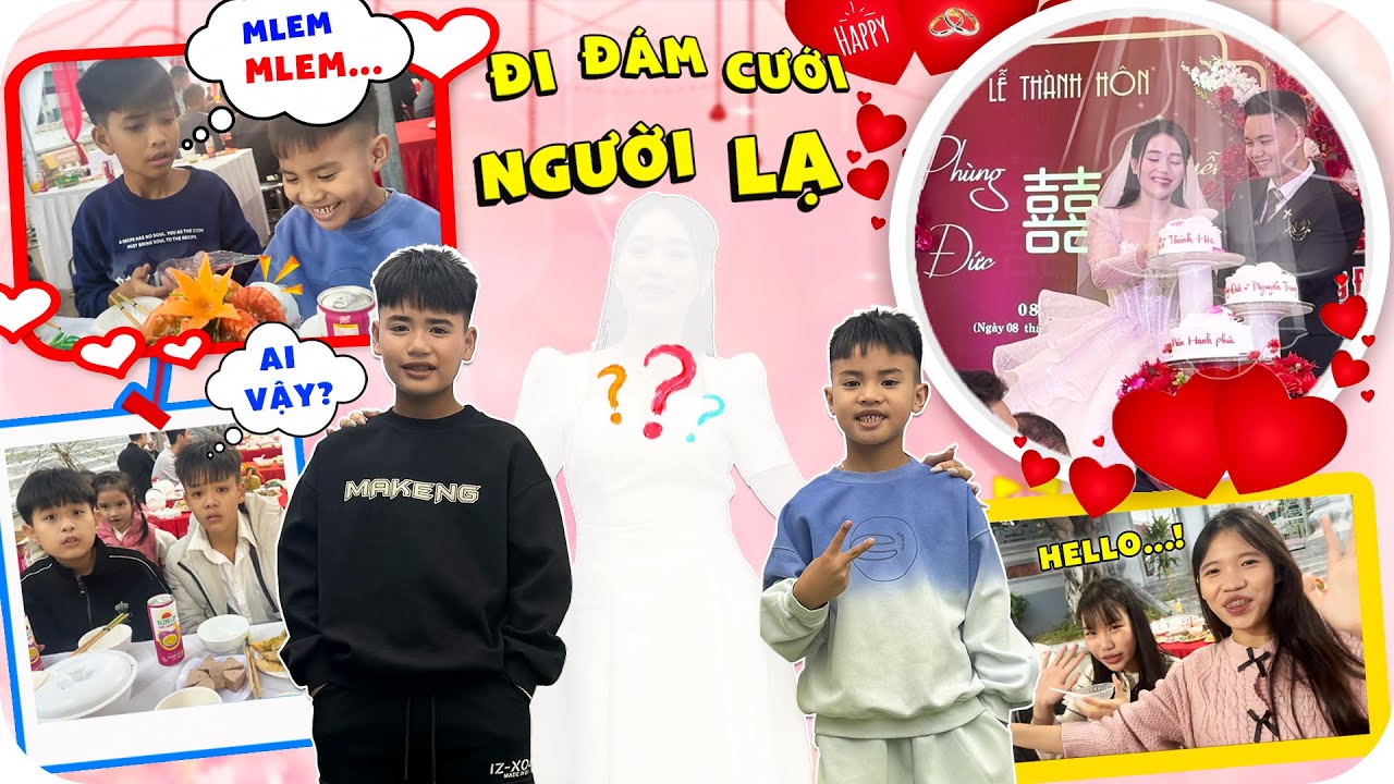 Thử Th&aacute;ch Đi Ăn Đ&aacute;m Cưới Nh&agrave; Người Lạ | Minh Khoa TV