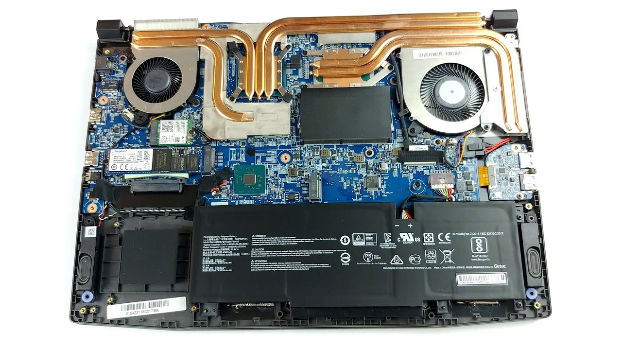 🛠️ MSI Pulse GL66 (Intel Core i7-11800H + RTX 3060) - разборка и варианты апгрейда