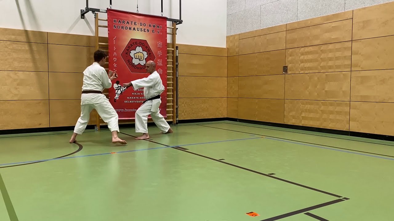 Taikyoku-Shodan Bunkai     太極初段 分解