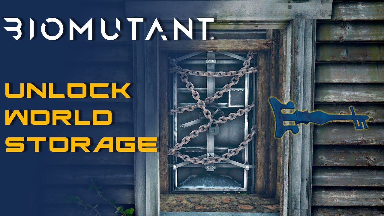 Biomutant - how to UNLOCK OLD WORLD STORAGE