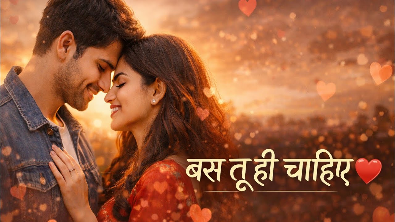 बस तू ही चाहिए ❤️ | Romantic Hindi Love Song | Heart Touching Melody 2026