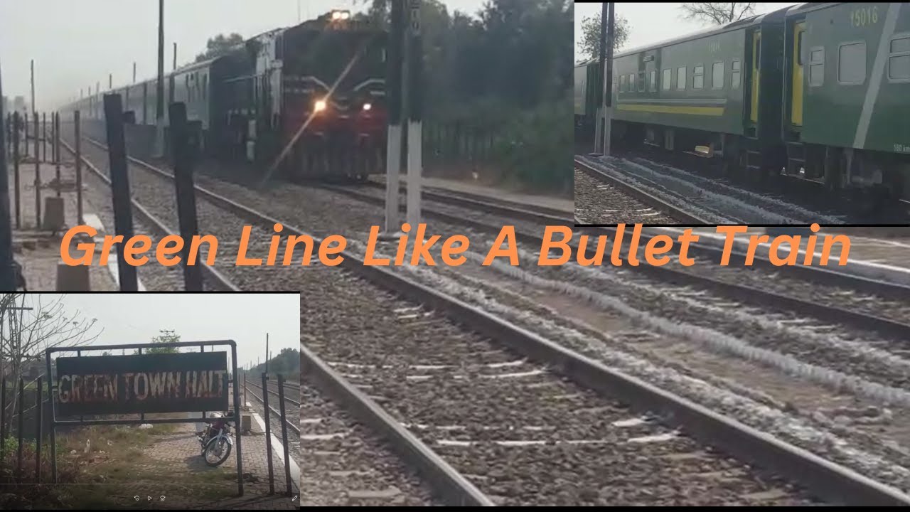 Premium Train Of Pakistan Green Line