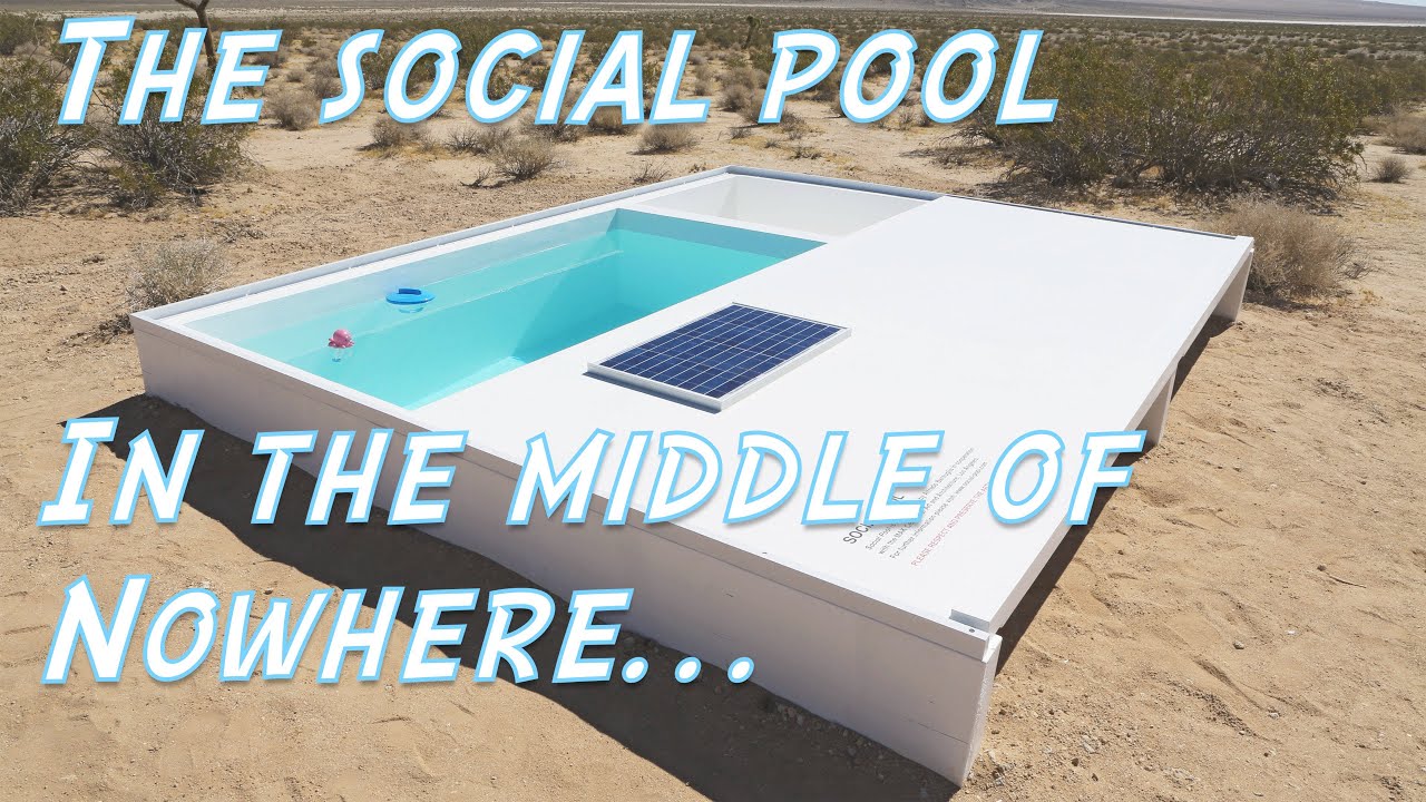 SECRET POOL: The Hidden Oasis In The Mojave Desert 🌵 4K HDR