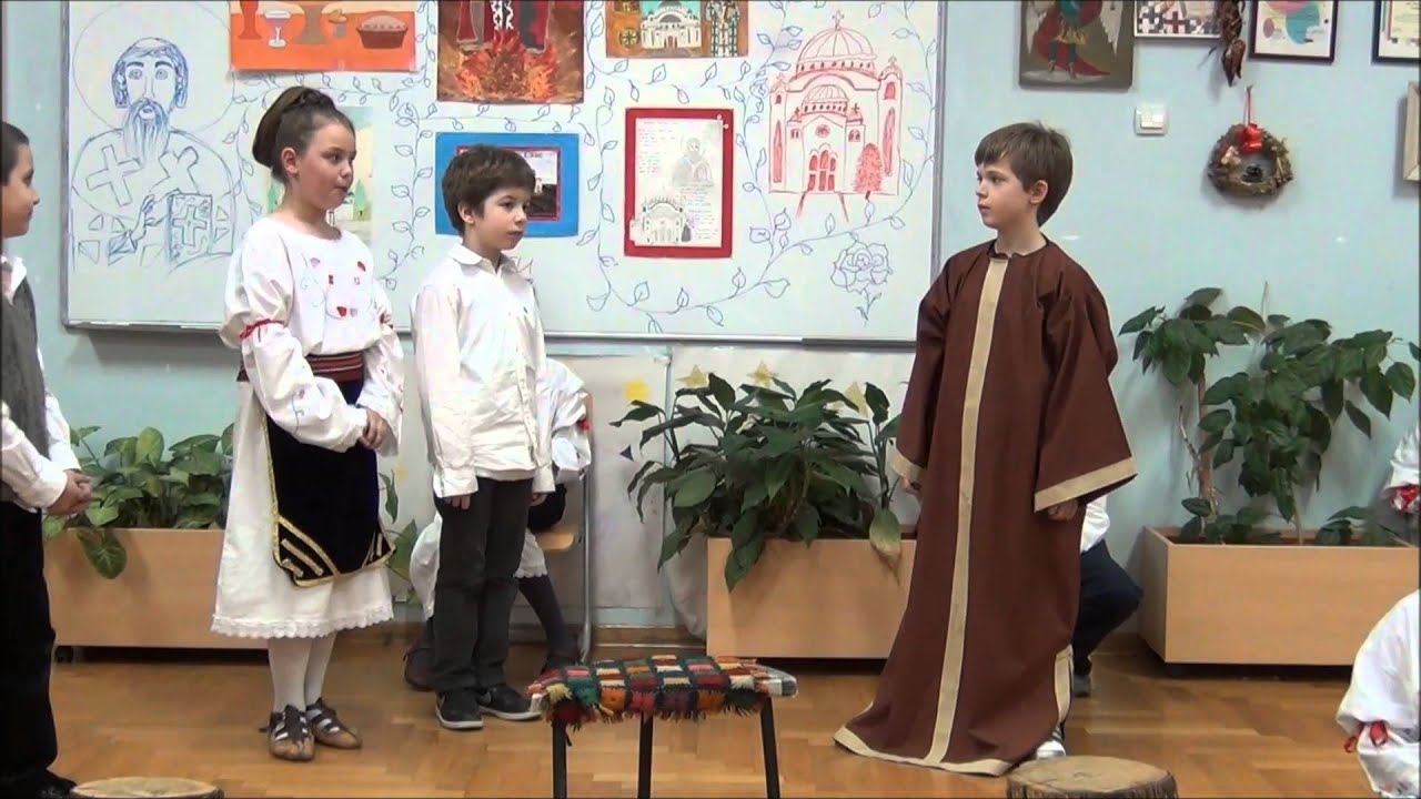 OS``Miloje Vasic``Kaludjerica / Svetosavska priredba- odeljenje 2-3 prof. Violeta Mitrovic