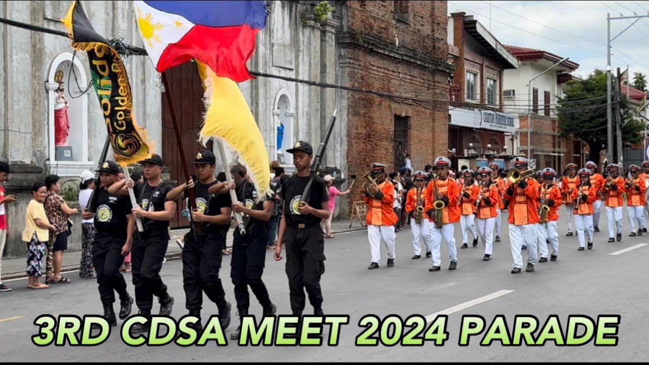 3RD CDSA MEET 2024 PARADE - FULL VIDEO | FEBRUARY 21 2024 #iloilo