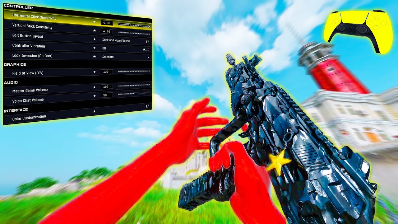 GOD of PS5 Movement ⭐️ + Best Warzone Controller Settings