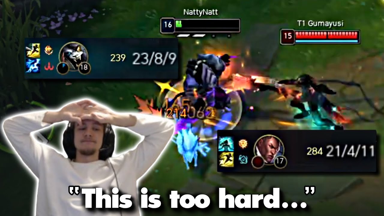 When both Gumayusi and NattyNatt refuse to lose