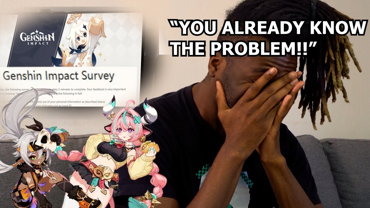 How every player reacts to Genshin Impact Surveys