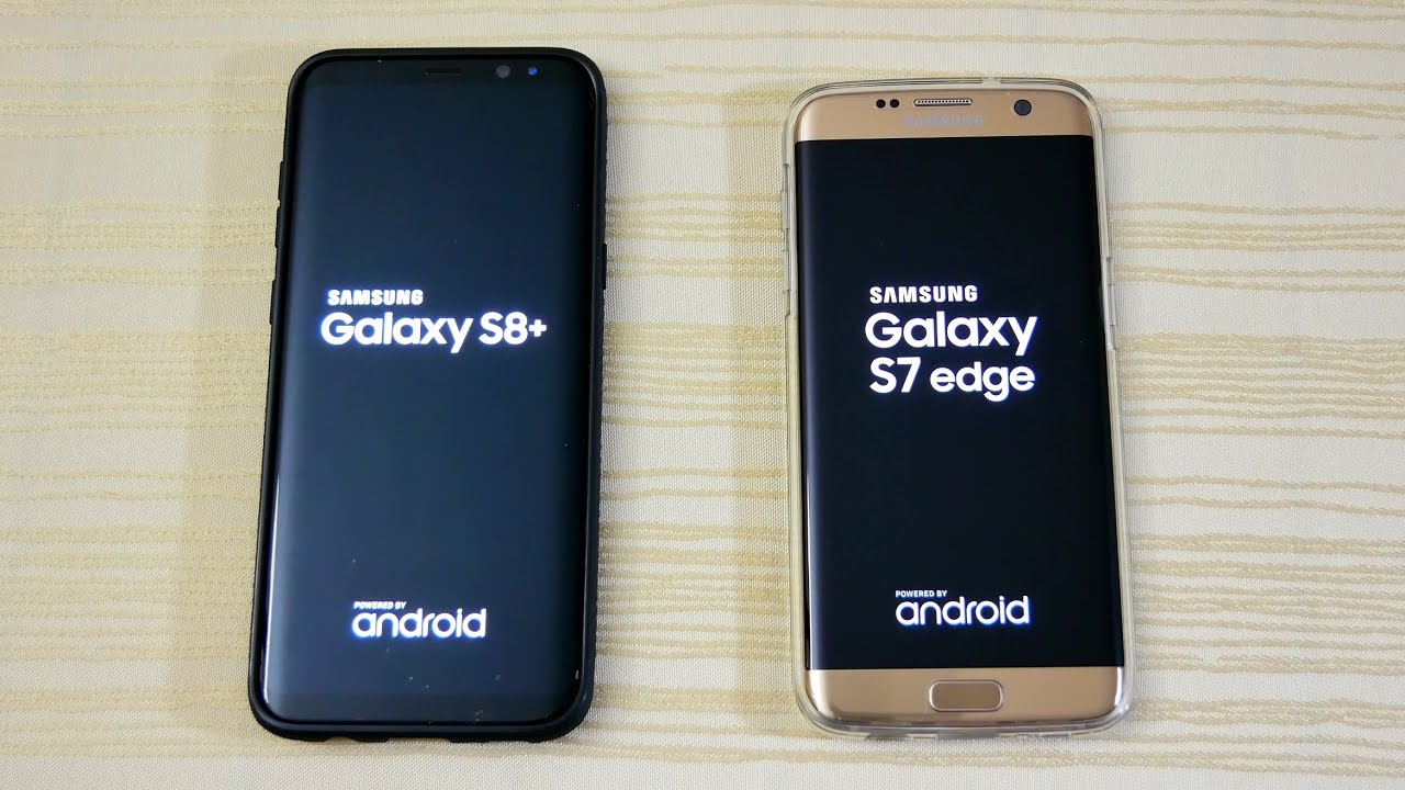 Galaxy S8 vs S7 Edge - Speed Test! (4K)