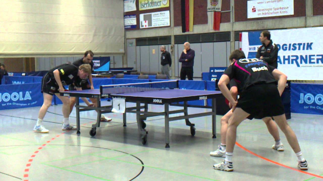 Buch/Petrovics vs. Borkowski/Schnitzler 1. Satz | TTC Altena ClubTV