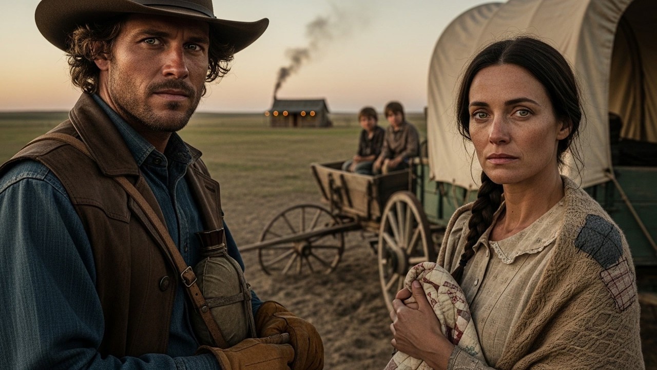 She Was Widowed With Twins And No Family, The Cowboy Said 