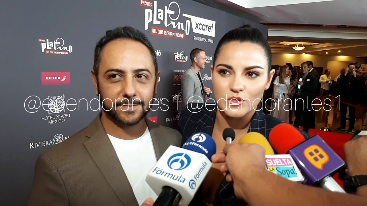 MAITE PERRONI Y HUMBERTO BUSTO ASISTEN ALFOMBRA PLATINOS MAITE PREPARA PELÍCULA 👏👏