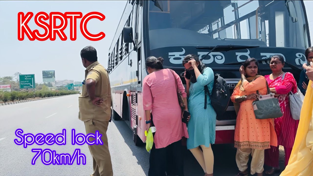 KSRTC Ashwamedha | Speed lock 70km/h | Mysore to Bangalore |