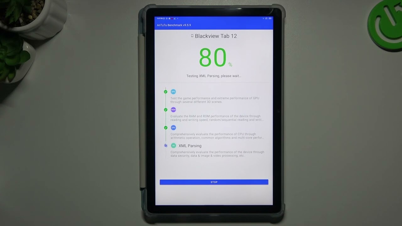 BLACKVIEW TAB 12 - AnTuTu Benchmark TEST & Score Presentation | Check Gaming & Efficient Power!