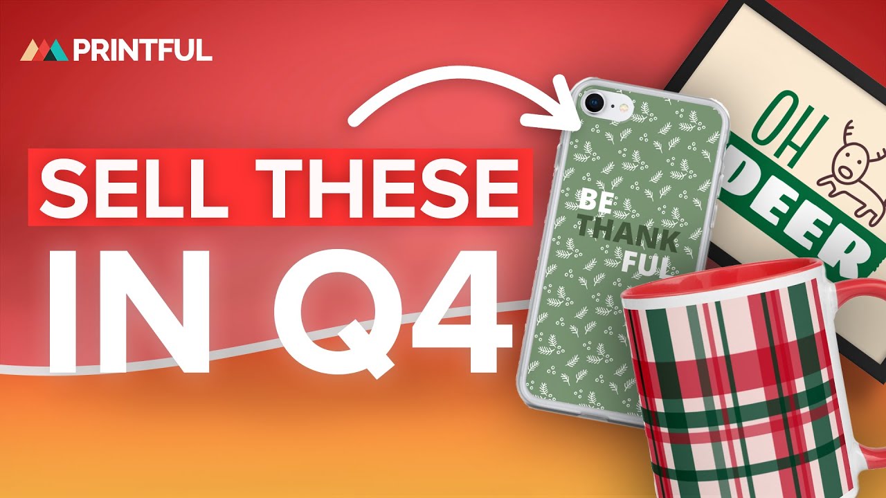 5 BEST-SELLING Print-on-Demand Products This Holiday Season 🌟 | Printful Catalog Review