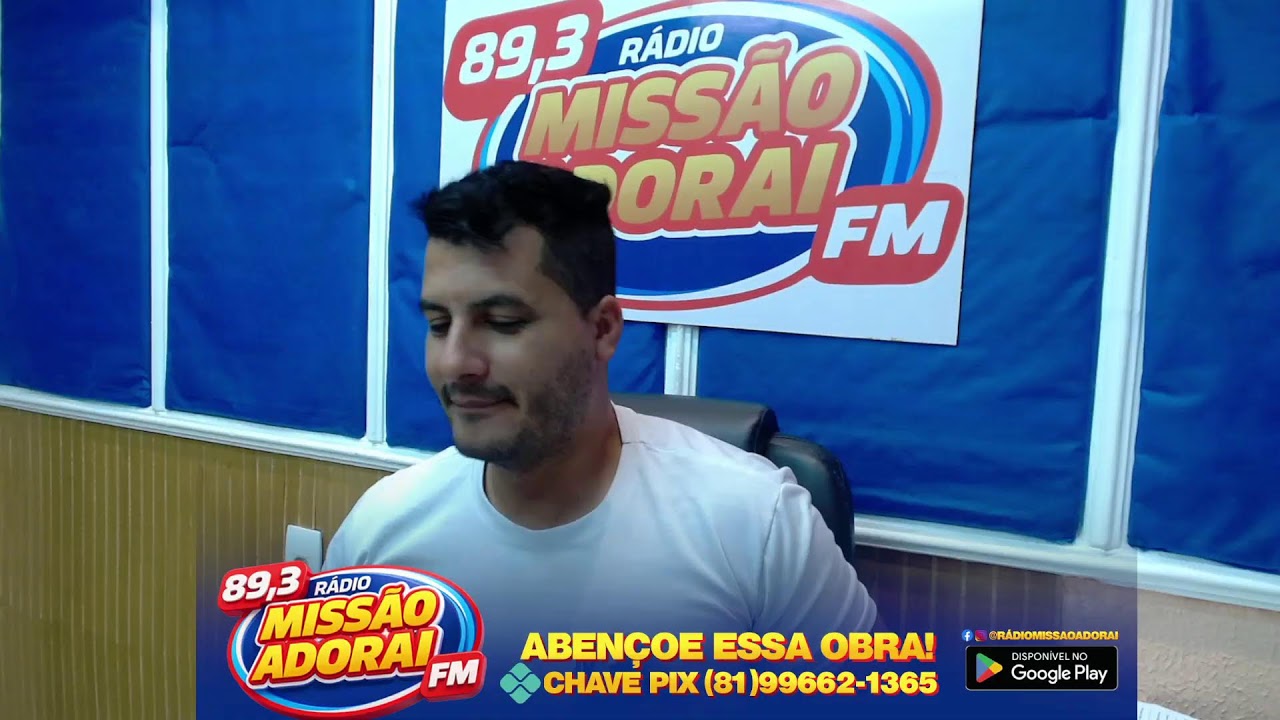 Radio Missão Adorai 89,3 Fm   ao vivo Data 11/03/2026