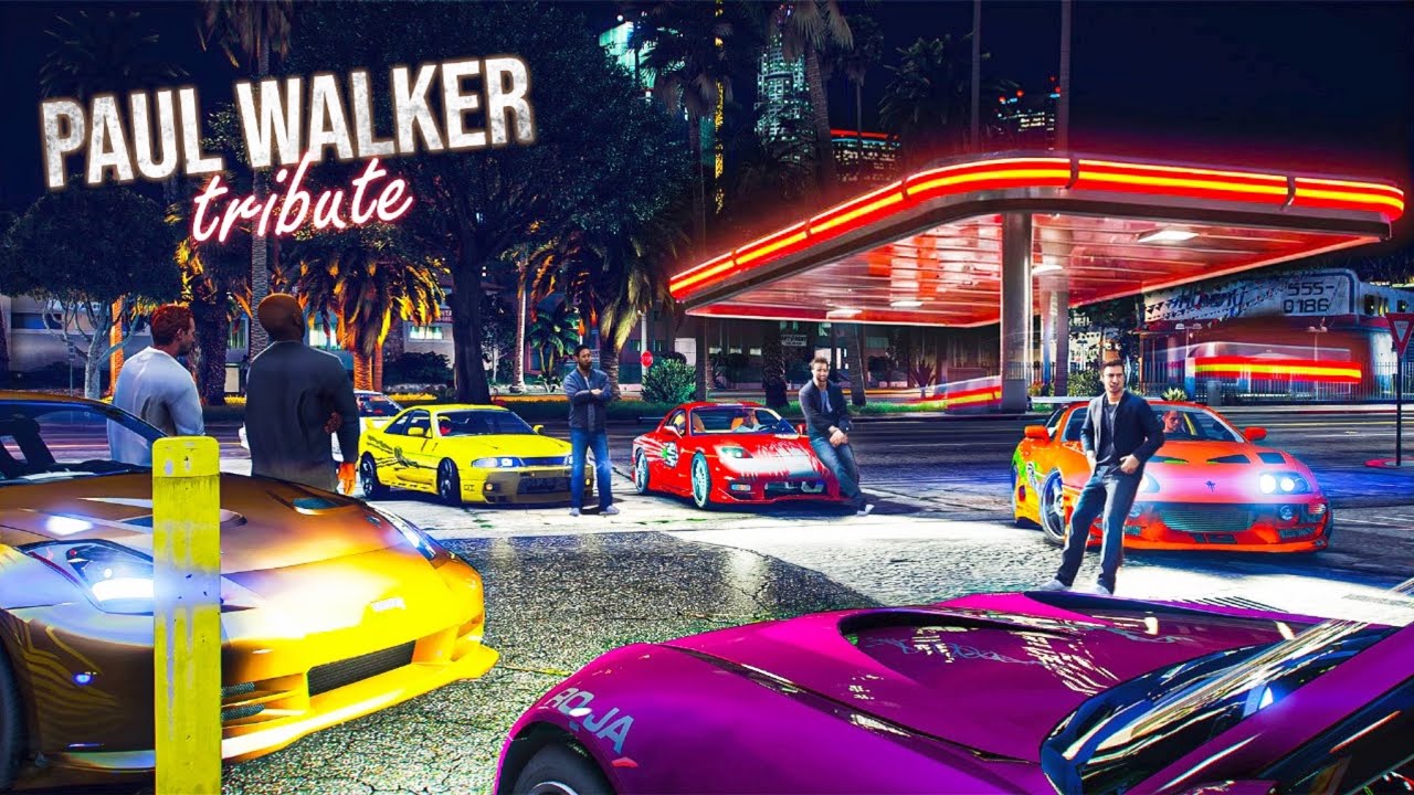 Легенда &laquo;Форсажа&raquo; Пол Уокер &mdash; дань уважения дрифту в GTA 5!