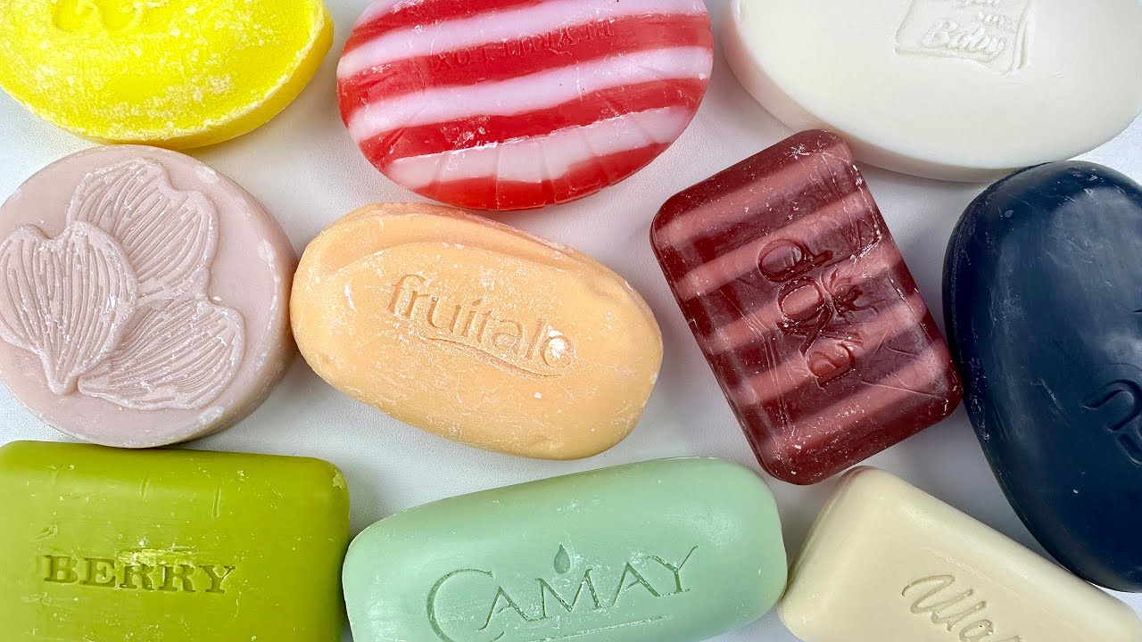 ASMR Carving soap. Soothing cutting soap | ASMR Soap.