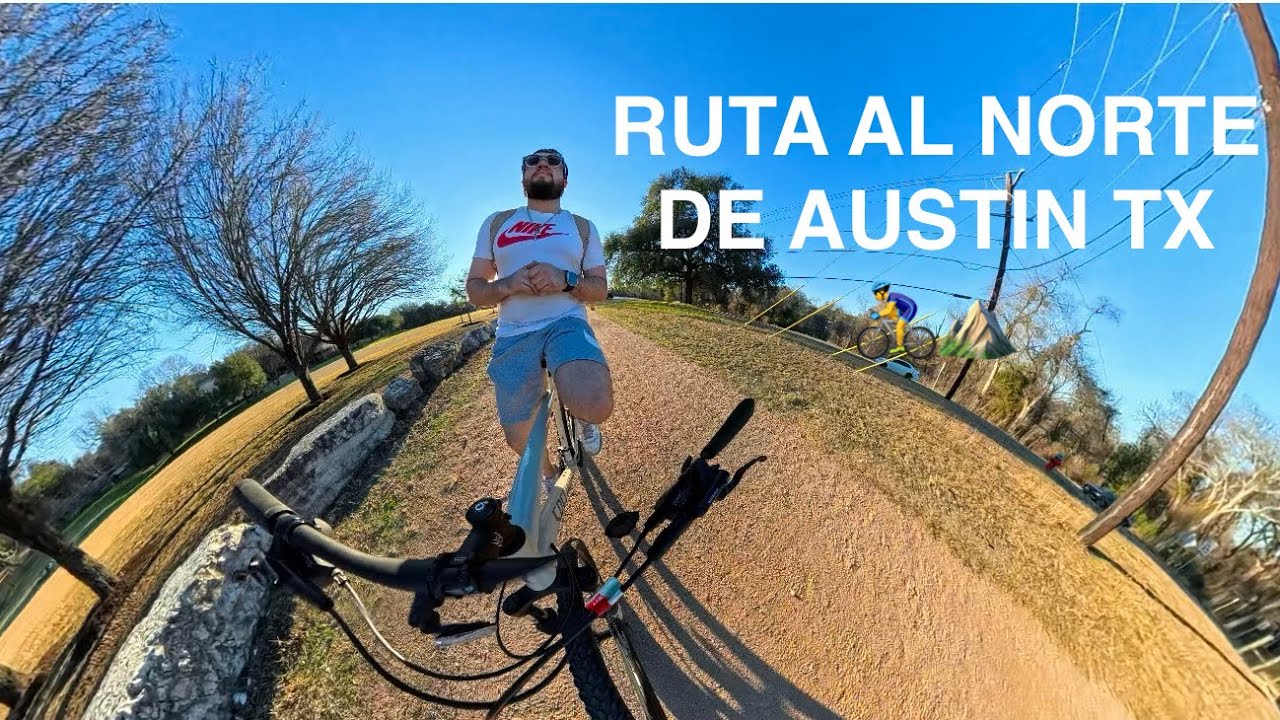 Bonita Ruta En Bici Al Norte De Austin TX
