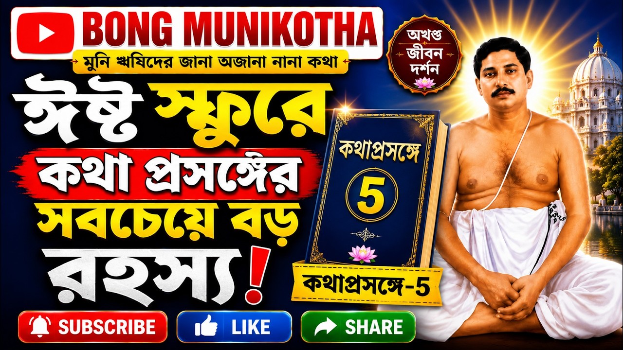 ঈষ্ট স্ফুরে কথা প্রসঙ্গের সবচেয়ে বড় রহস্য।। কথা প্রসংগে-৫