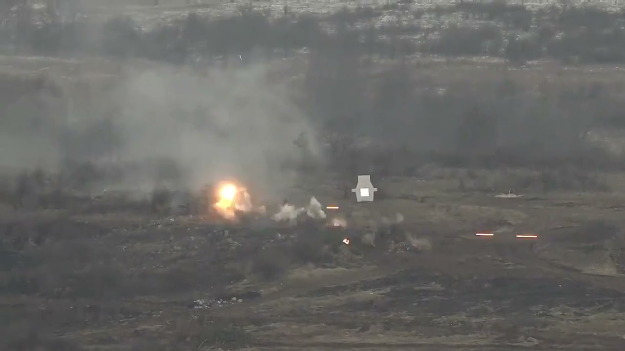 Pancir S1 of the Serbian Army, action on ground targets