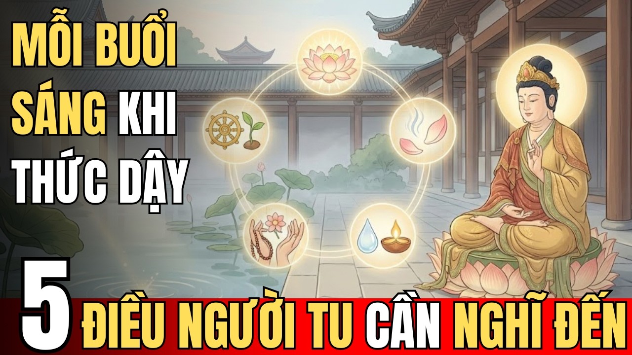 [ Bồ Tát Dạy ] Năm Điều Người Tu Cần Nghĩ Đến Mỗi Buổi Sáng Khi Thức Dậy