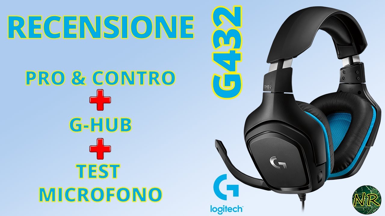 Logitech Gaming Headset G432 Audio 7.1 - Recensione Completa - ITA