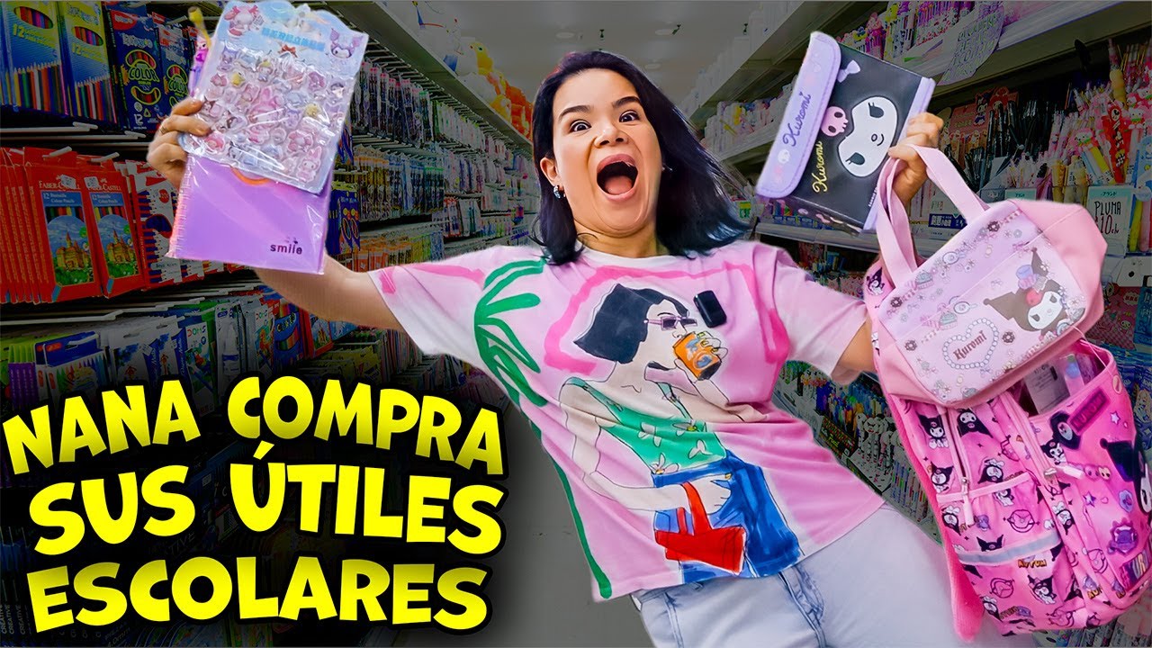 Nana COMPRA los &Uacute;TILES ESCOLARES que SIEMPRE QUIZO | AnaNANA TOYS