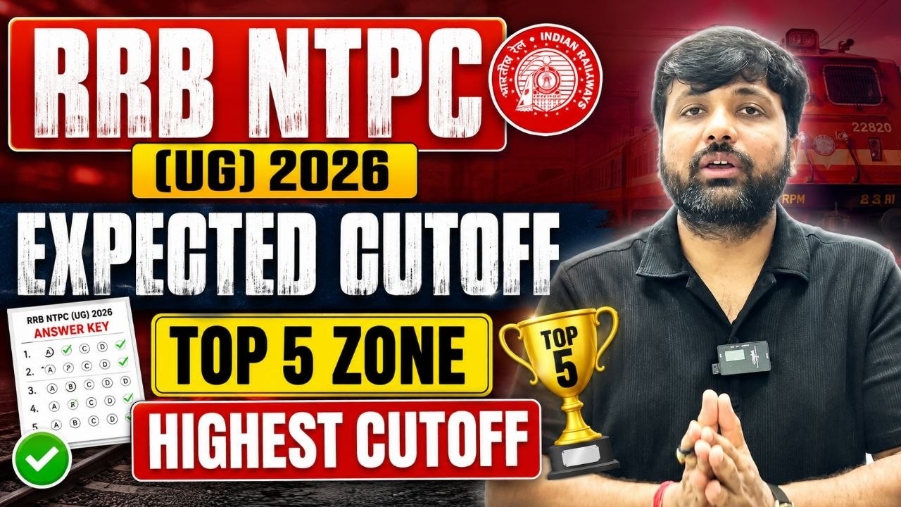 RRB NTPC UG Expected Cut Off 2026 | NTPC Category Wise Cut off | RRB NTPC Safe Score