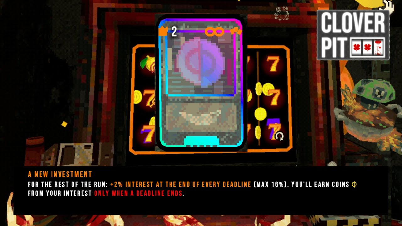 Completing A NEW INVESTMENT on hard mode - CloverPit
