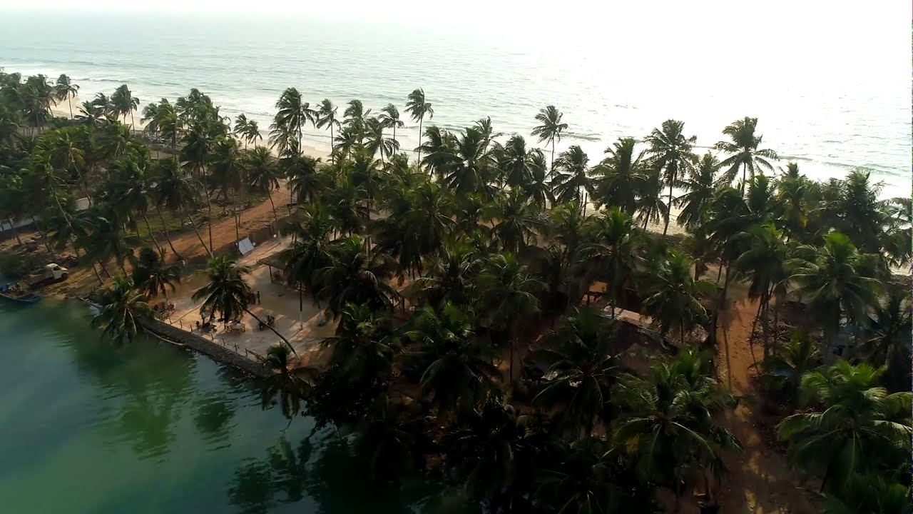 Delta Beach Manipal (Udupi) Karnataka Drone Shot