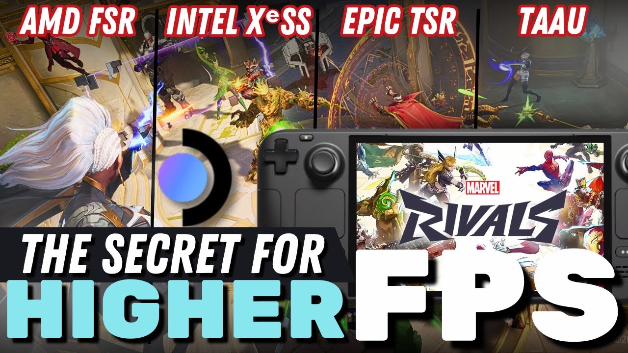 The Secret for Higher FPS in Marvel Rivals on Steam Deck!