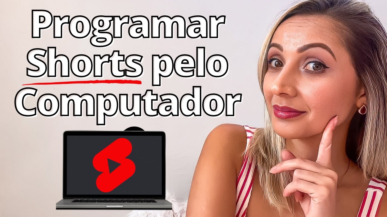 Como postar v&iacute;deo Shorts pelo computador - PROGRAMAR SHORTS PELO PC