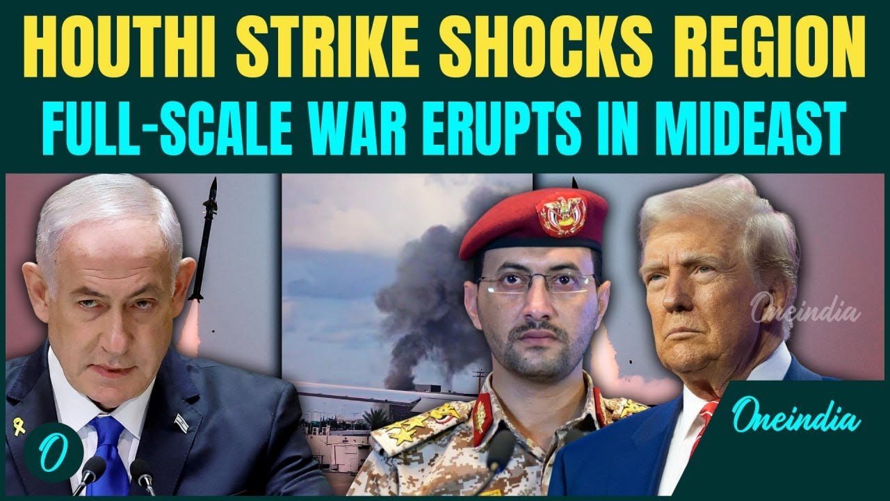 Houthi Terrifying Missile Strike IGNITES Full-Scale War in Middle East | Israel’s REVENGE Imminent
