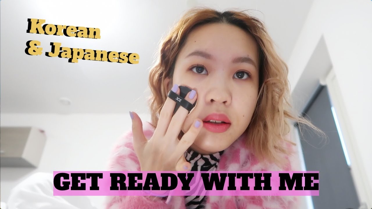 Quick GRWM (Korean & Japanese) + Cat Cafe Vlog | Euodias
