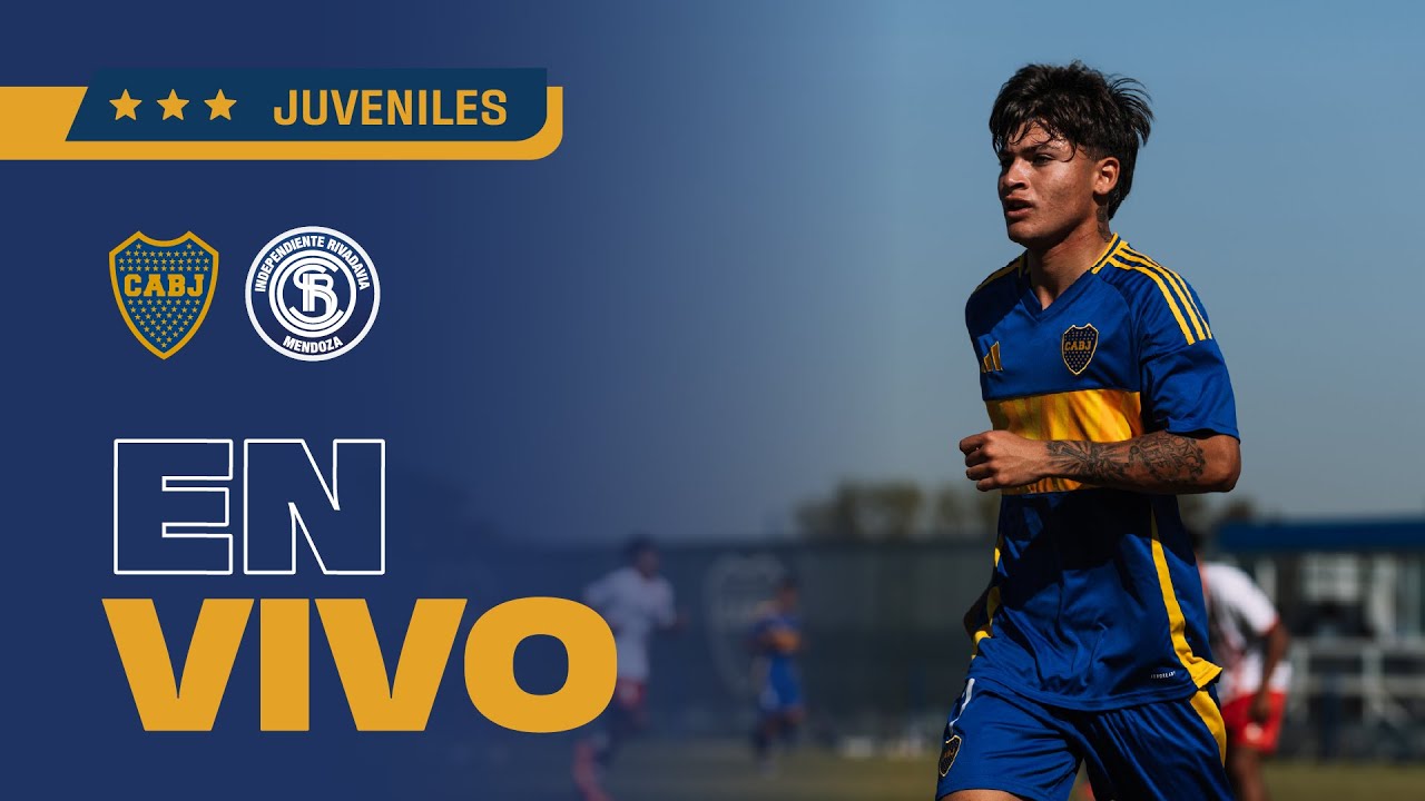 BOCA vs INDEPENDIENTE RIVADAVIA  EN VIVO | FECHA  | TORNEO de JUVENILES